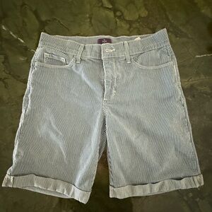 NYDJ Striped Shorts 4